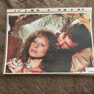 Barbra Streisand & Kris Kristofferson signed A Star Is Born (1976) authenticated